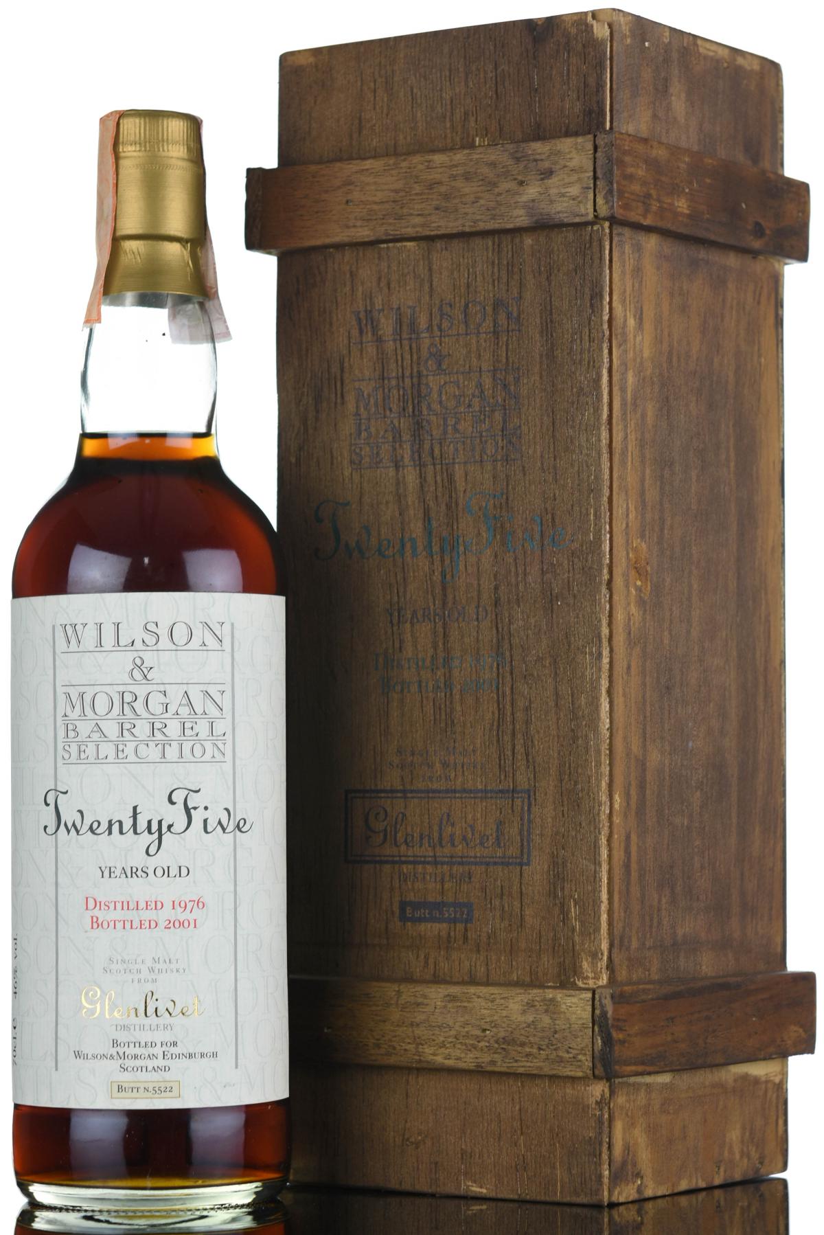 Glenlivet 1976 - 2001 25 Wilson Morgan