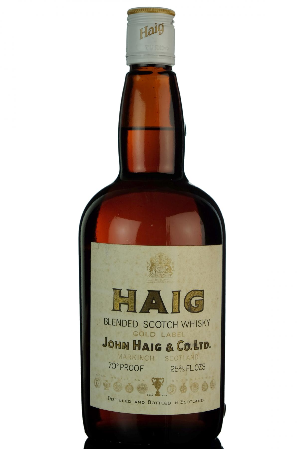 Haig Gold Label - 1970s