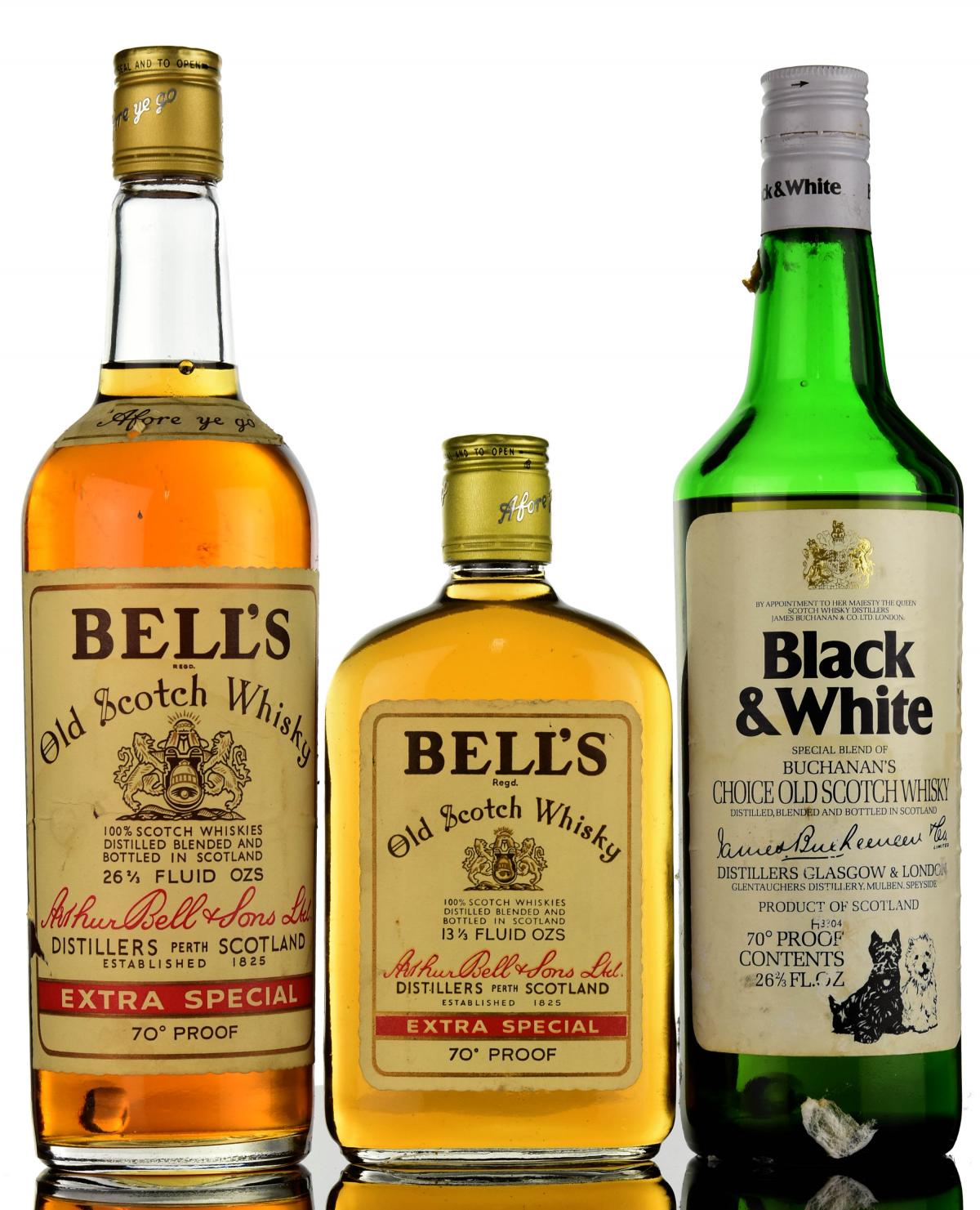 3 x Blended Whisky - 1970s