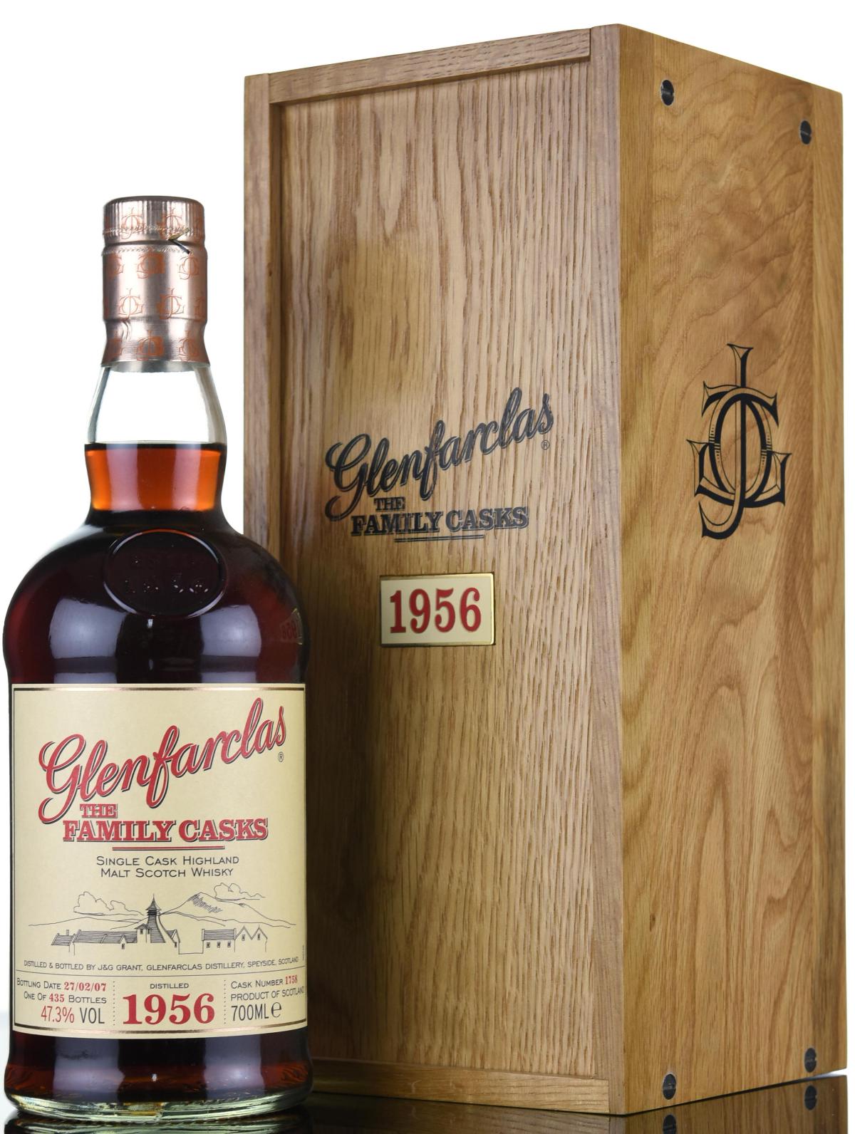 Glenfarclas 1956-2007 - The Family Casks 1758