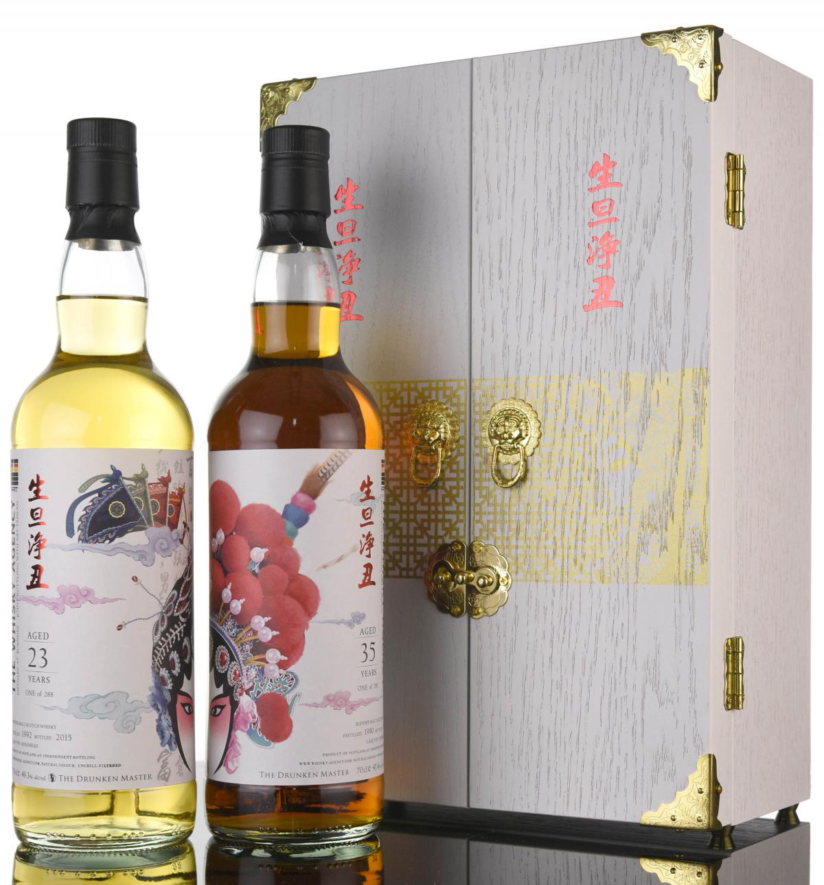 The Drunken Master - The Whisky Agency With Art Taiwan - Beijing Opera Facial Masks