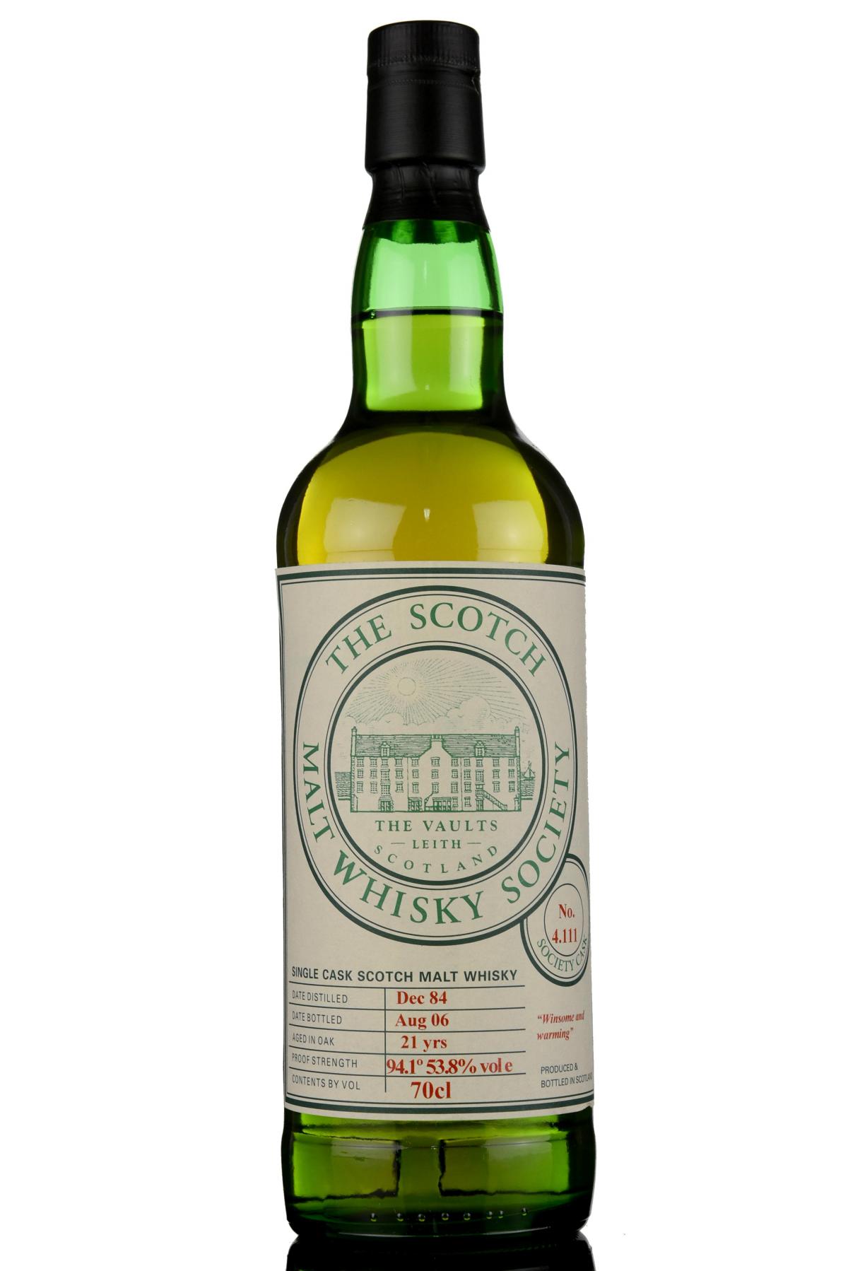 Highland Park 1984-2006 - 21 Year Old - SMWS 4.111