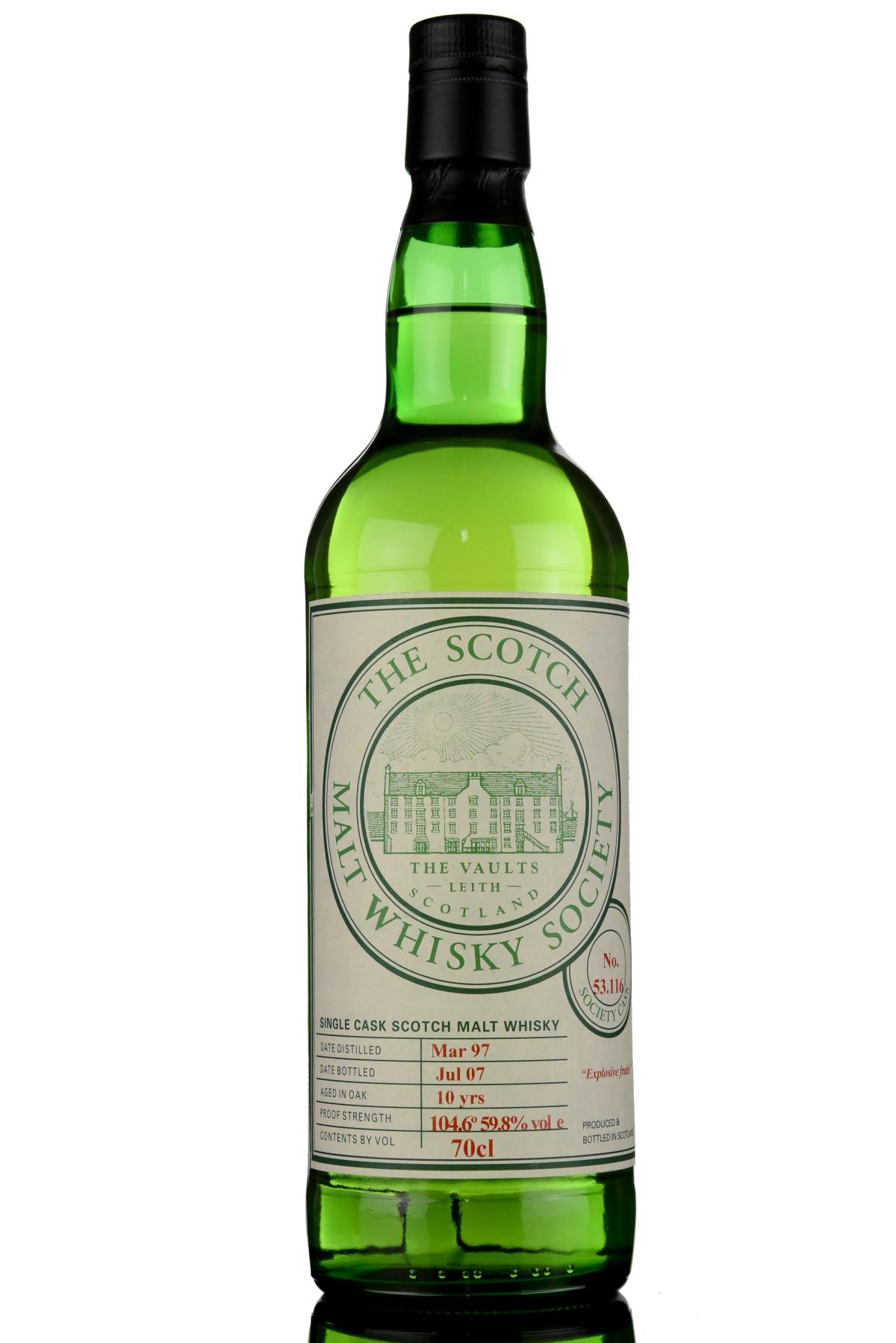 Caol Ila 19972007  10 Year Old  SMWS 53116