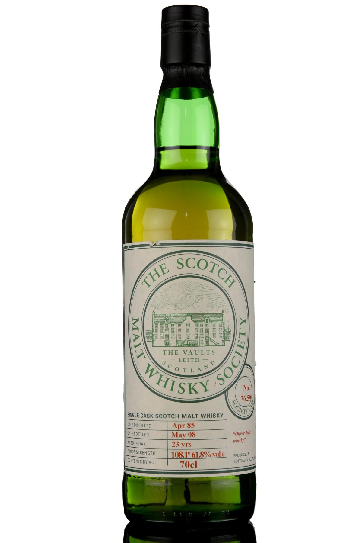 Mortlach 1985-2008 - 23 Year Old - SMWS 76.59