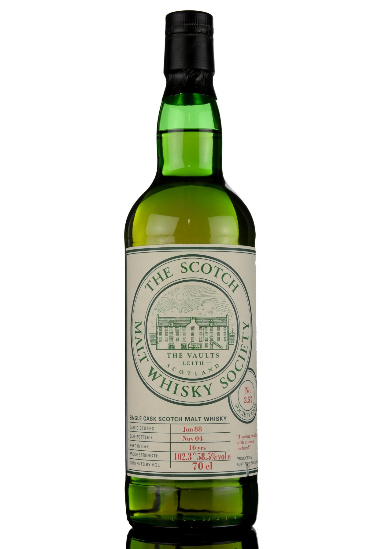 Glenlivet 1988 - 2004 16 Smws 257