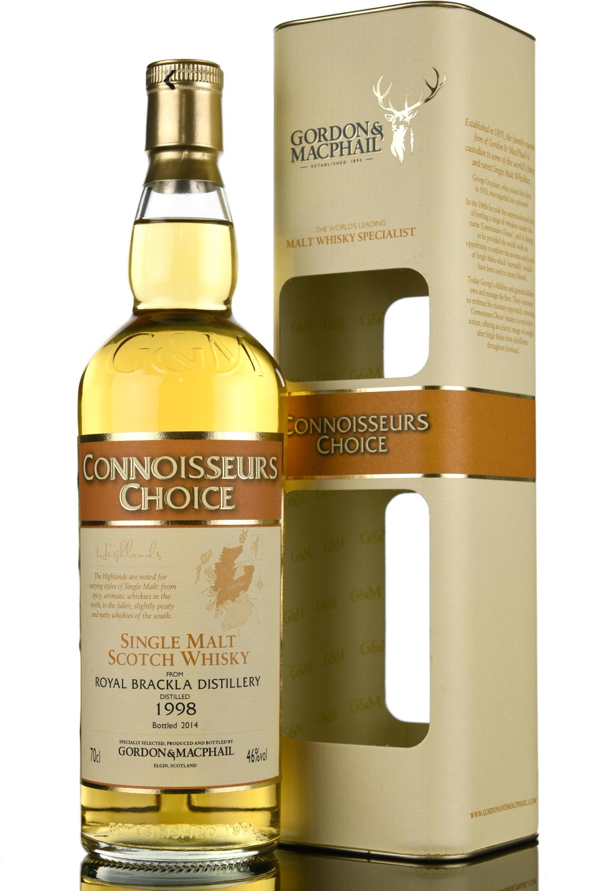 Royal Brackla 1998-2014 - Connoisseurs Choice