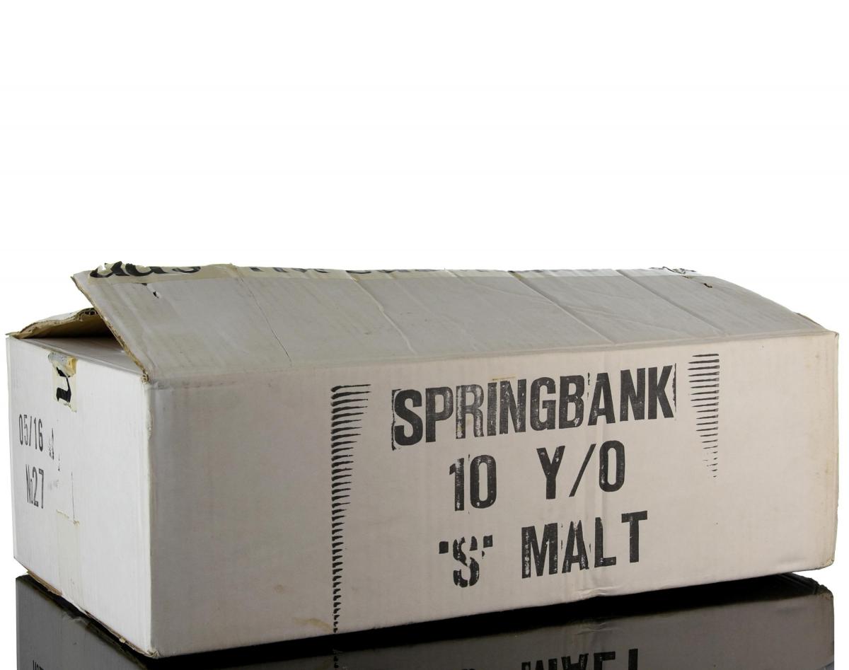 1 Case Of 60 Springbank 10 Year Old - Miniatures