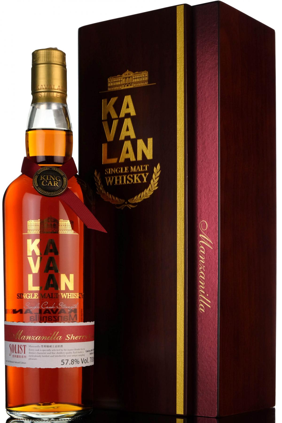 Kavalan Solist Manzanilla Sherry Cask  MA110314032A