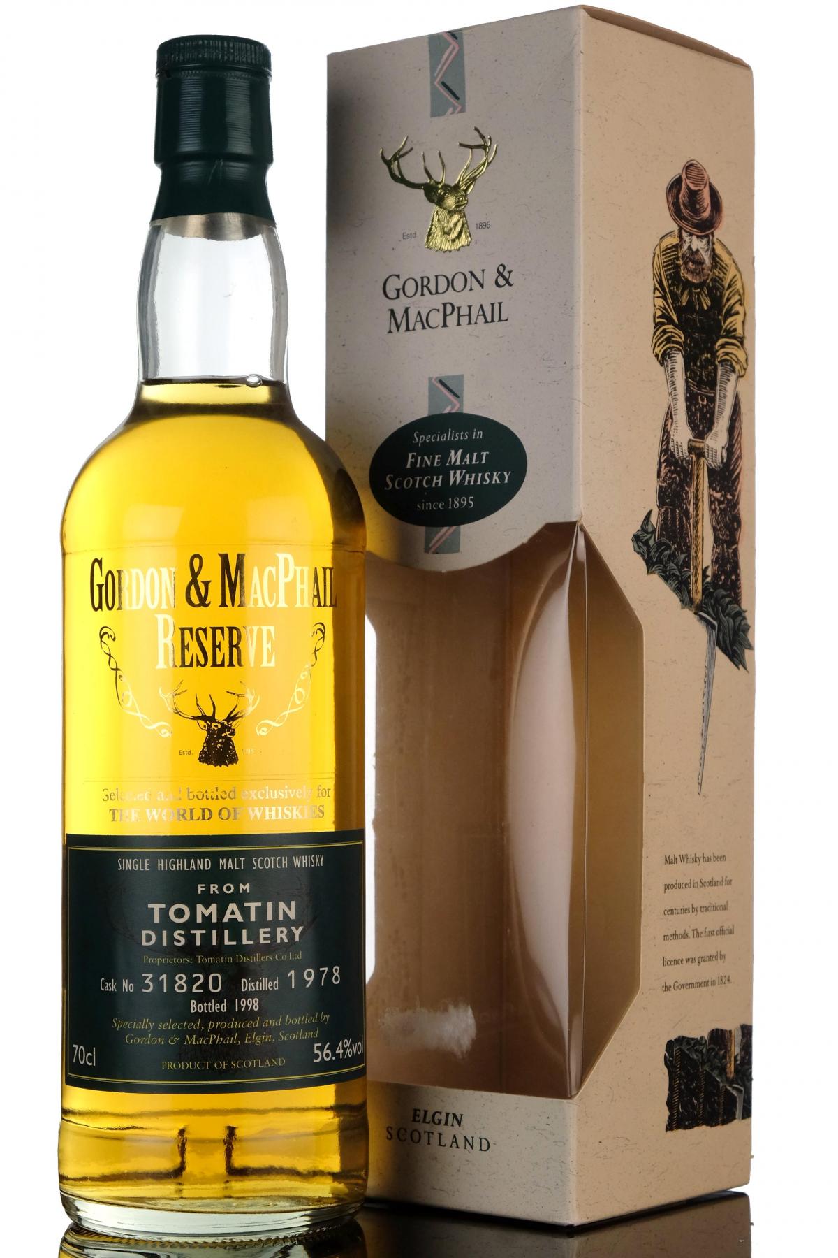 Tomatin 1978-1998 - Gordon & MacPhail