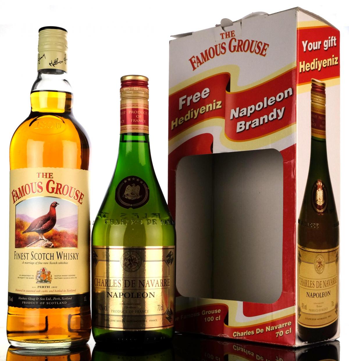 Famous Grouse & Napoleon Brandy