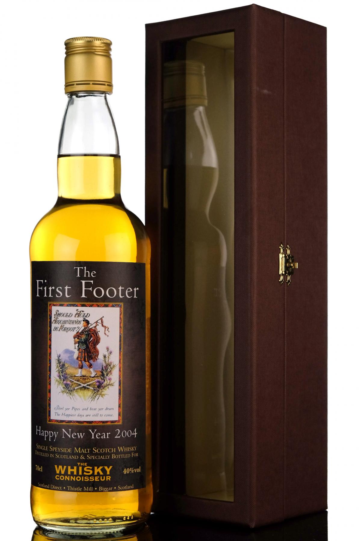 The First Footer Happy New Year 2004 The Whisky Connoisseur
