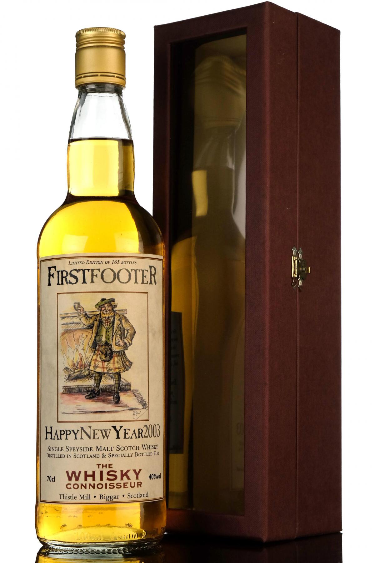 The First Footer Happy New Year 2003 The Whisky Connoisseur