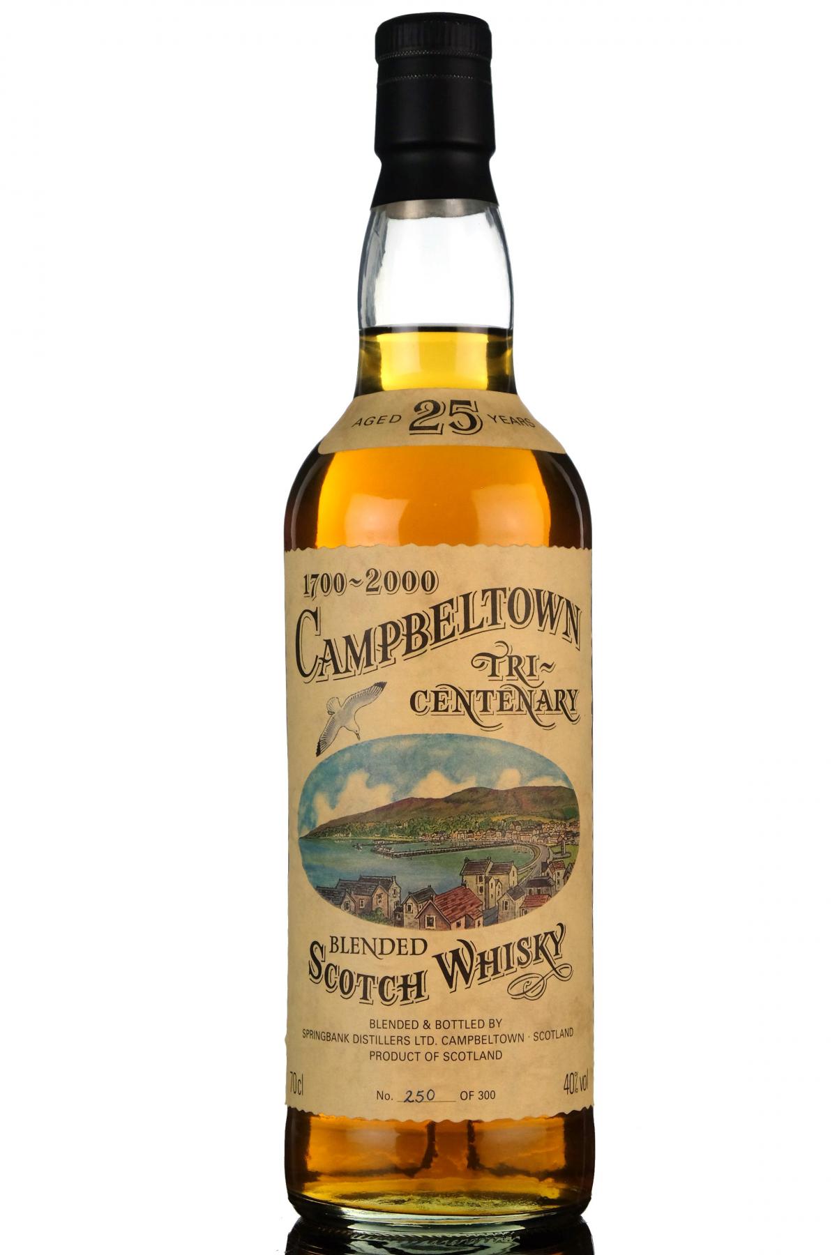 Campbeltown Loch 25 Year Old - Tri-Centenary