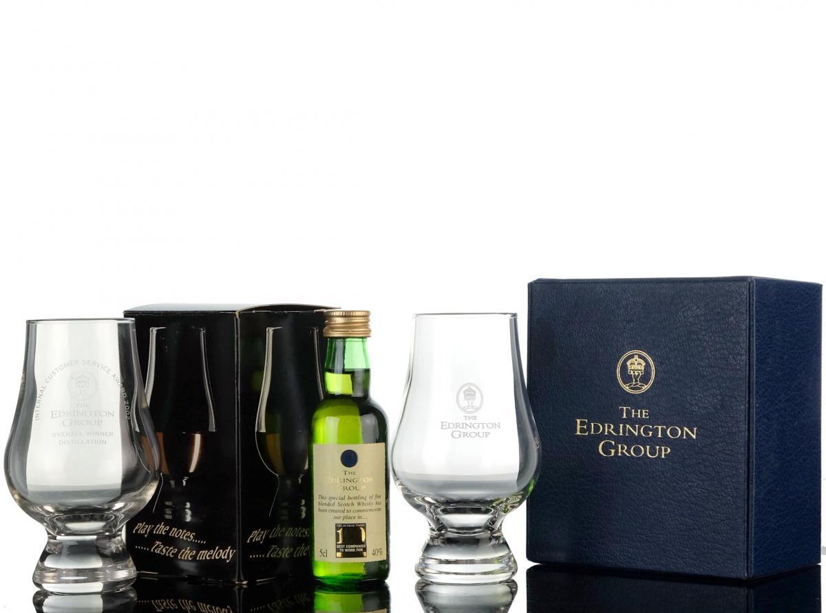 Edrington Group Miniature & Glasses