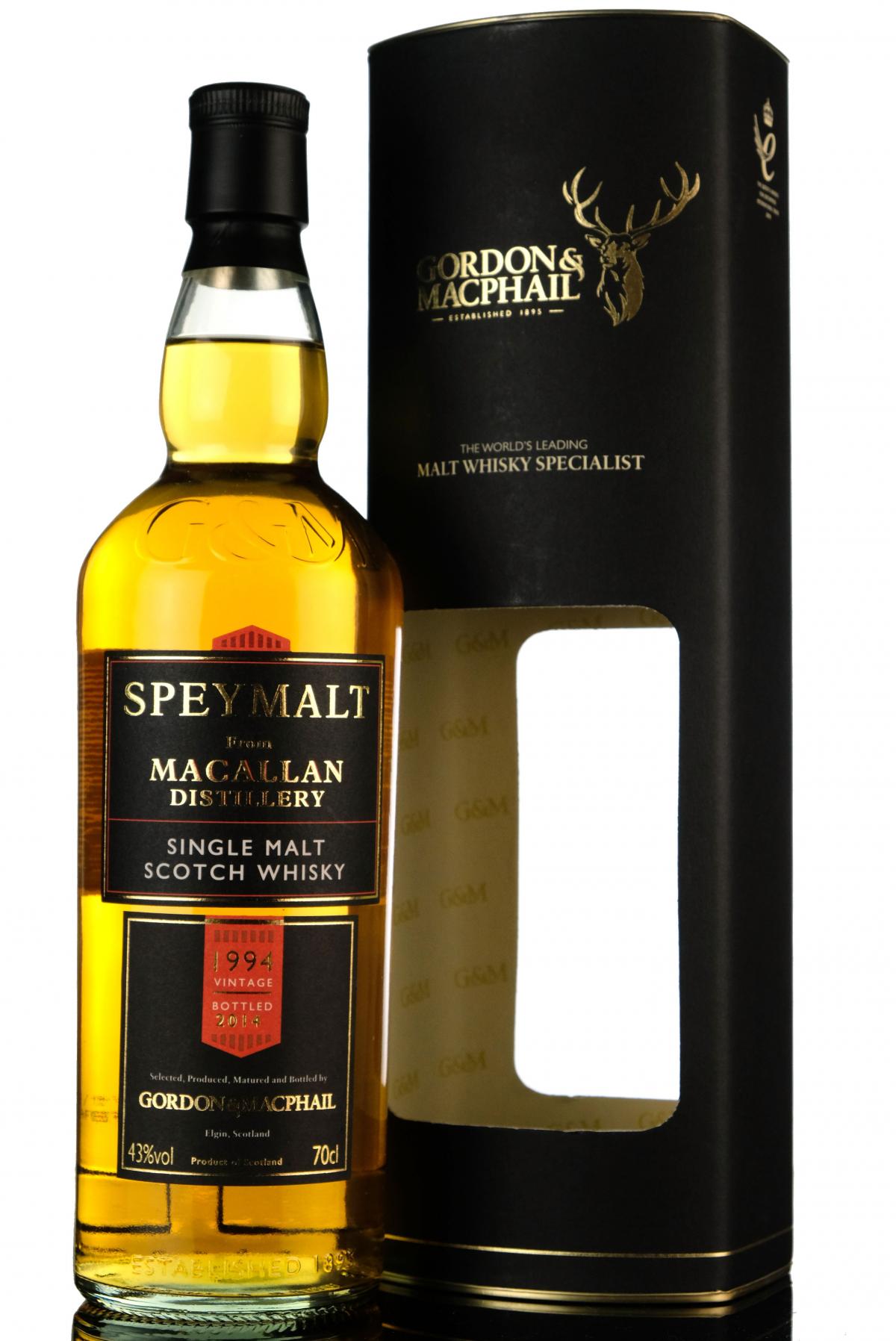 Macallan 1994-2014 - 20 Year Old - Speymalt