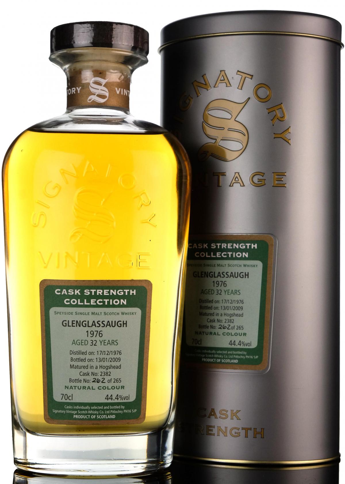 Glenglassaugh 1976 - 2009 32 Signatory Vintage