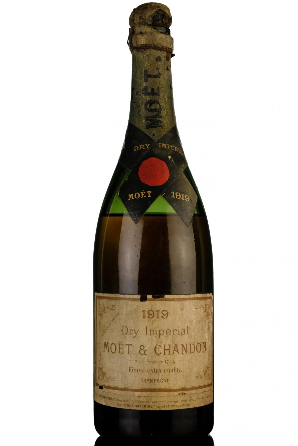 Moet & Chandon 1919 - Dry Imperial Champagne