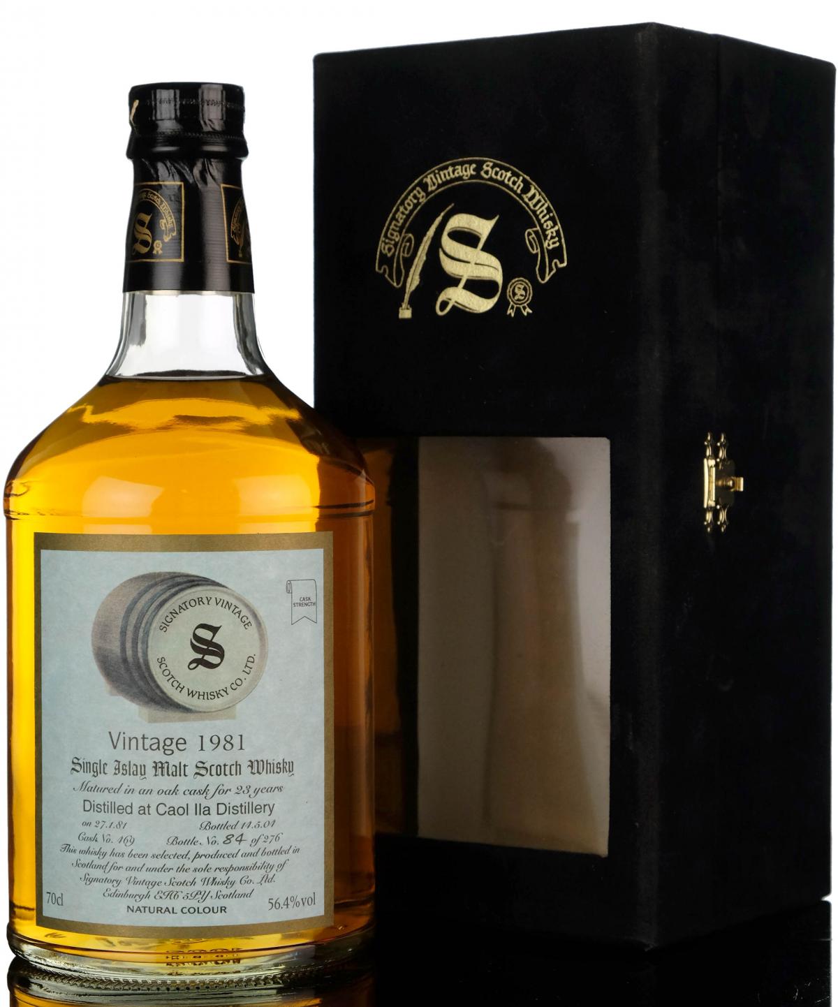 Caol Ila 1981 - 2004 23 Signatory Vintage