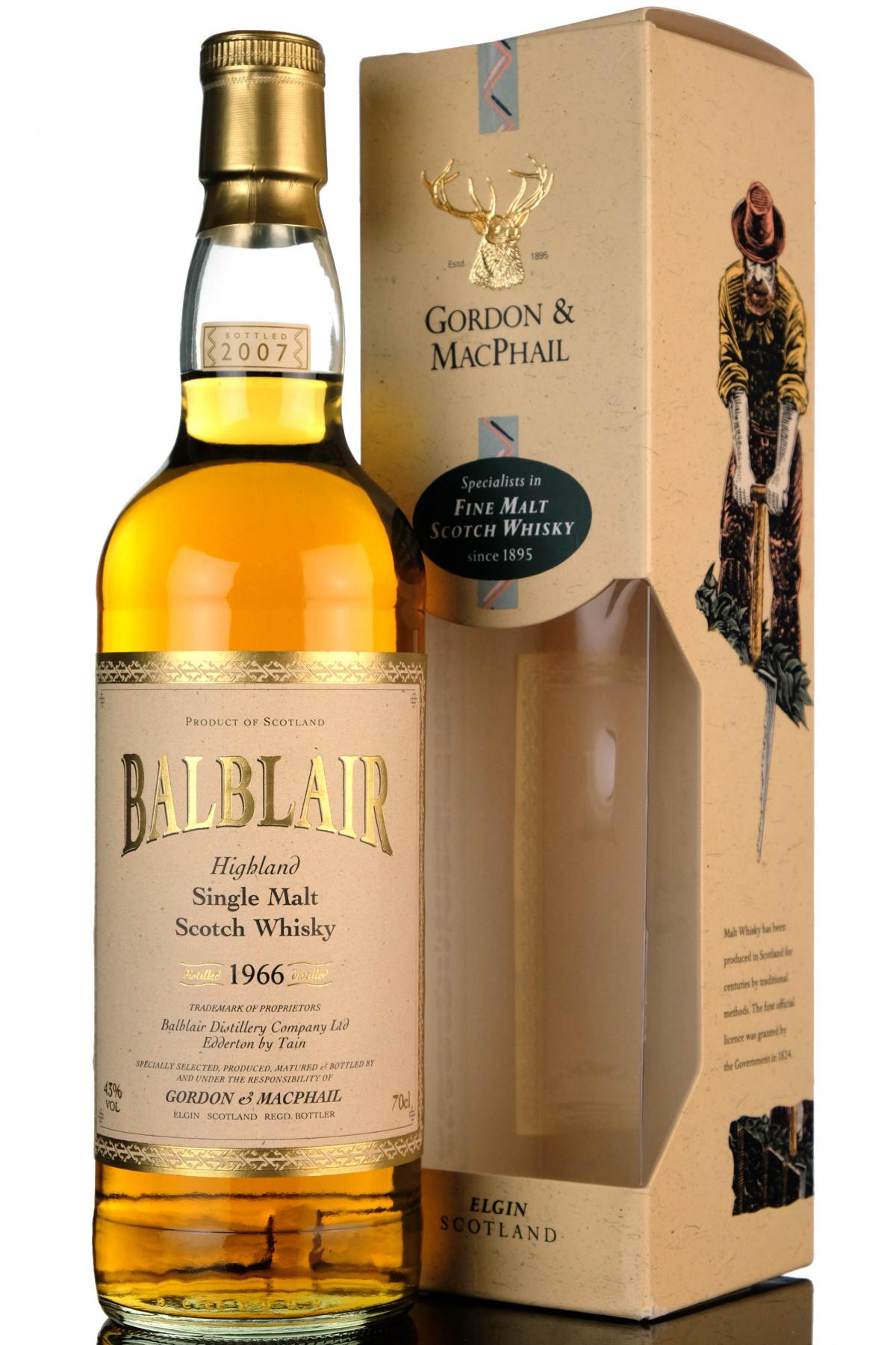 Balblair 19662007  Gordon  MacPhail