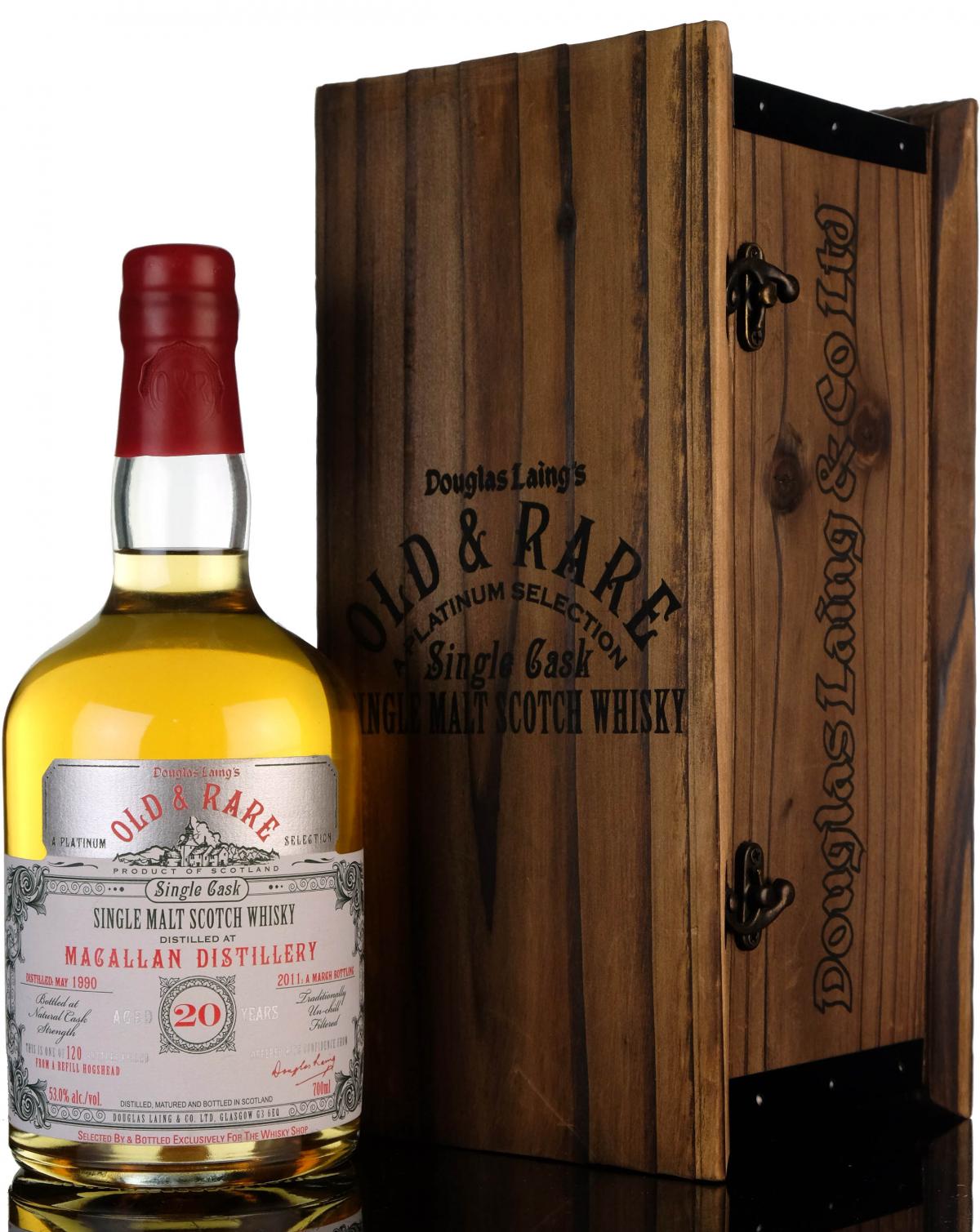 Macallan 1990-2011 - 20 Year Old - Douglas Laing - Old & Rare