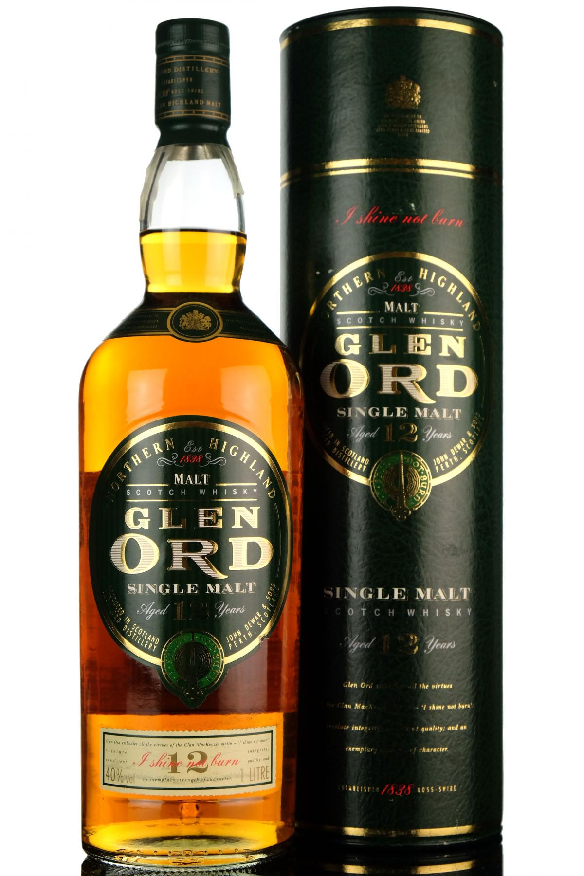 Glen Ord 12 Year Old - 1 Litre