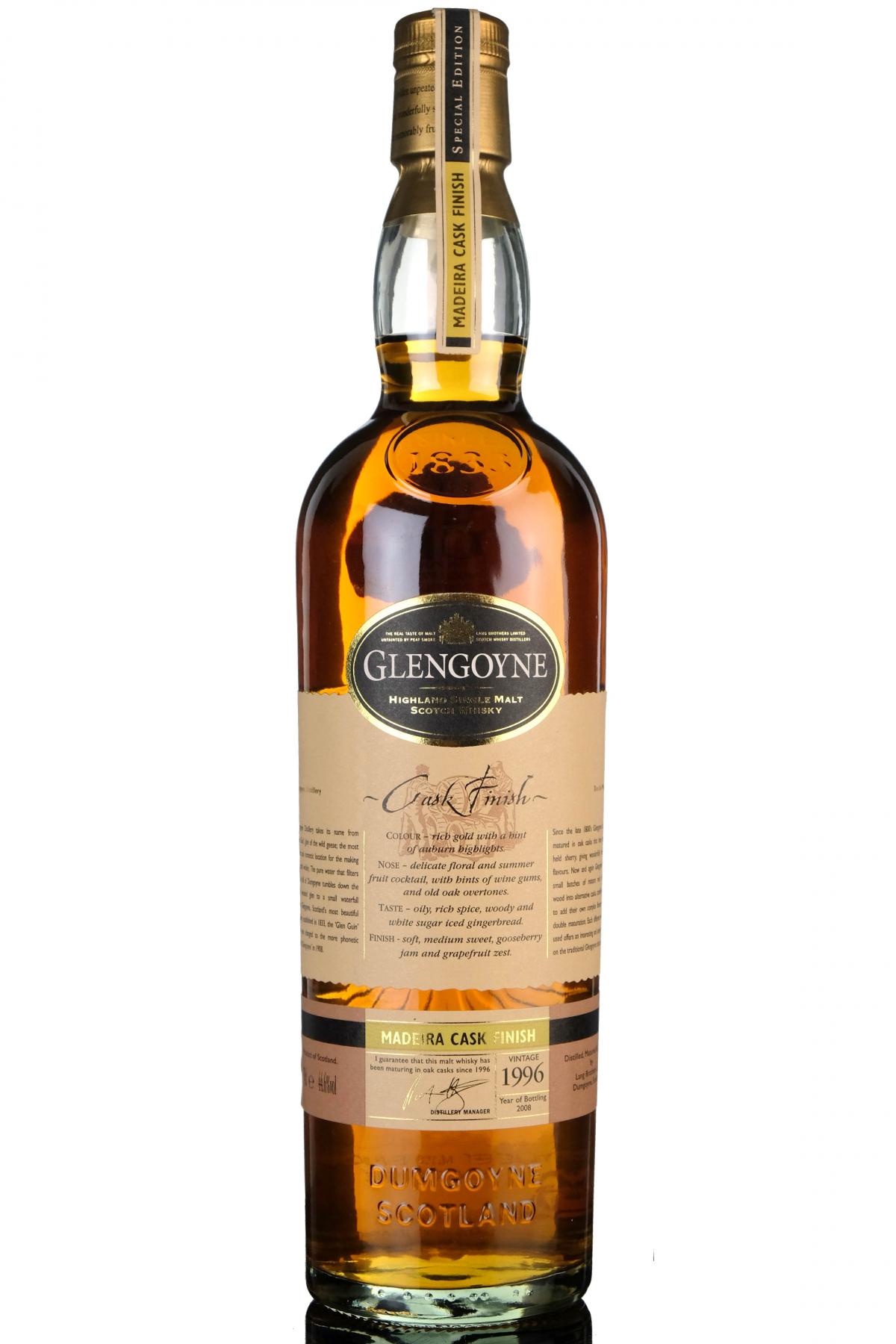 Glengoyne 1996-2008 - Madeira Cask Finish