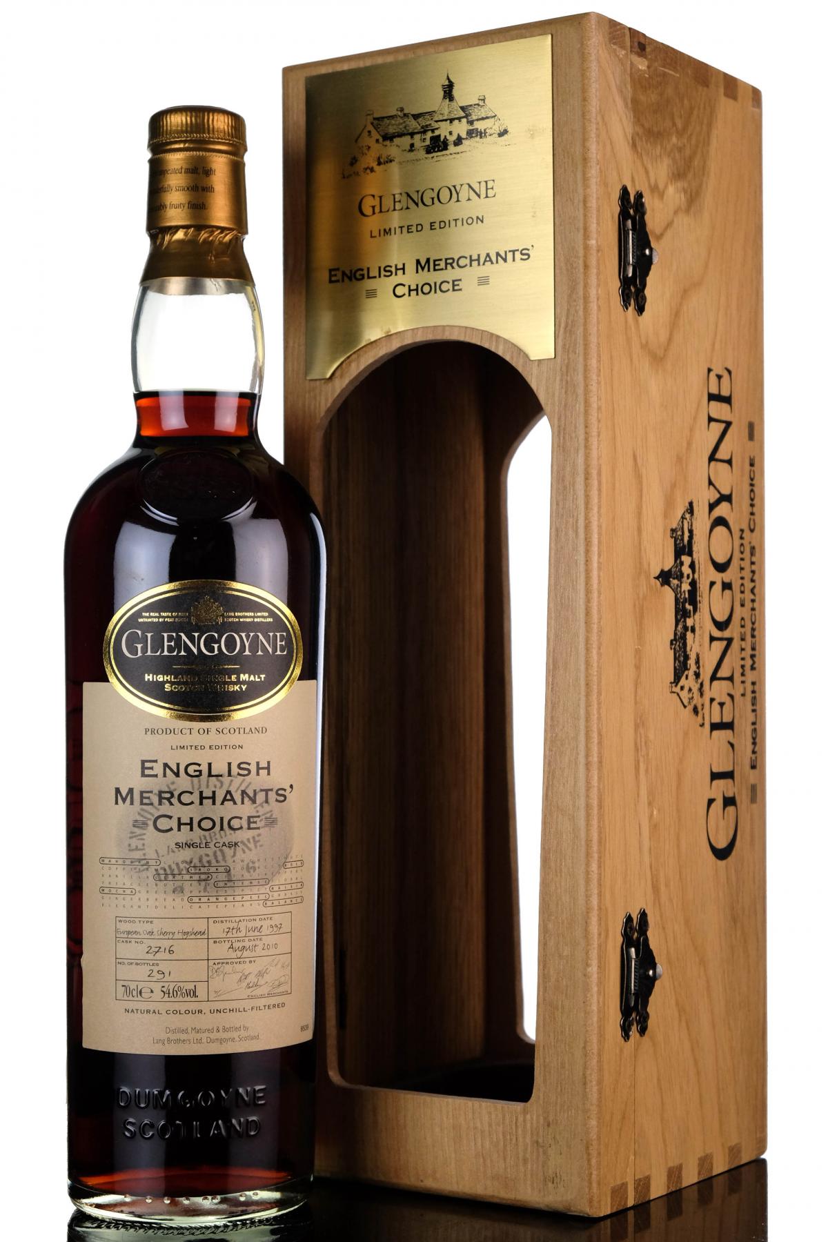 Glengoyne 1997-2010 - Single Cask 2716 - English Merchants Choice