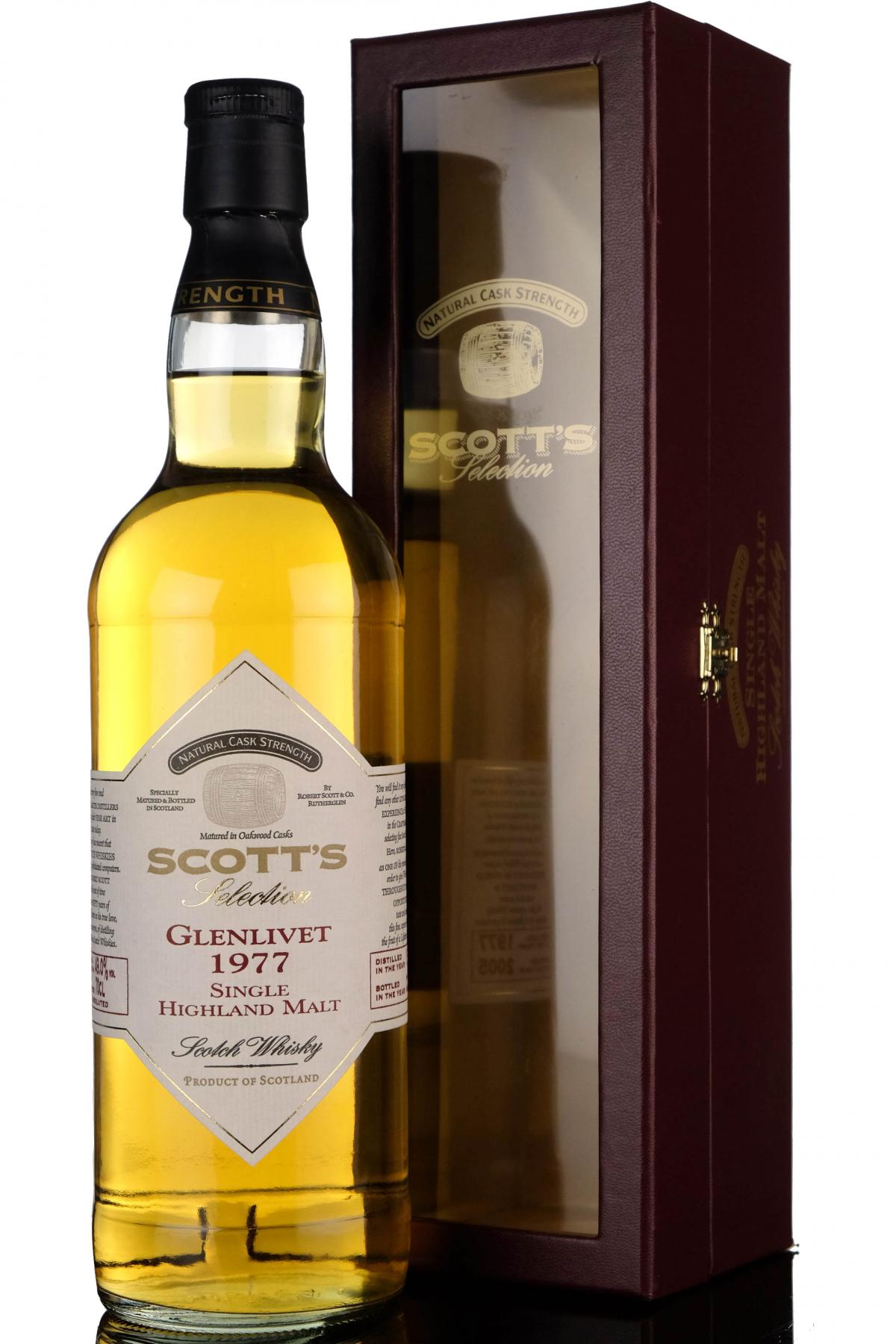 Glenlivet 1977 - 2005 Scotts Selection
