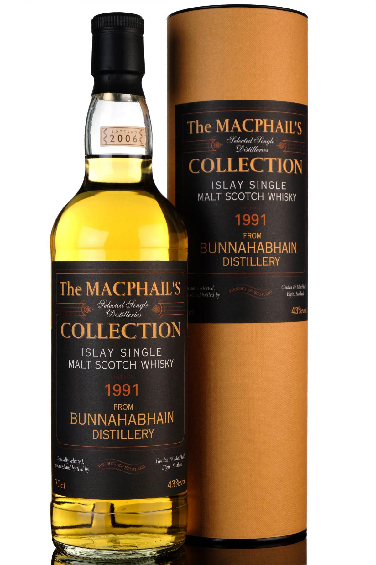 Bunnahabhain 1991 - 2006 Macphails Collection