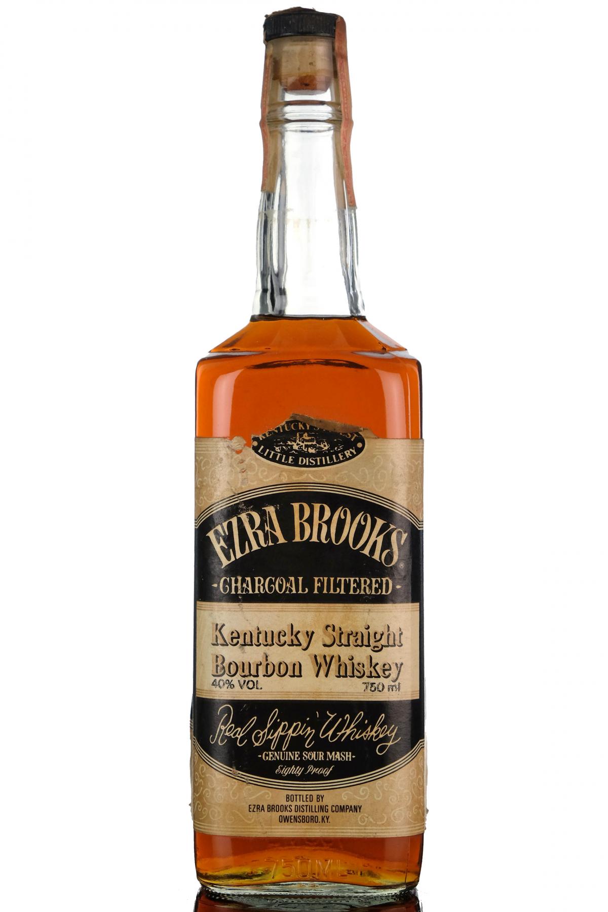 Ezra Brooks Kentucky Straight Bourbon Whiskey