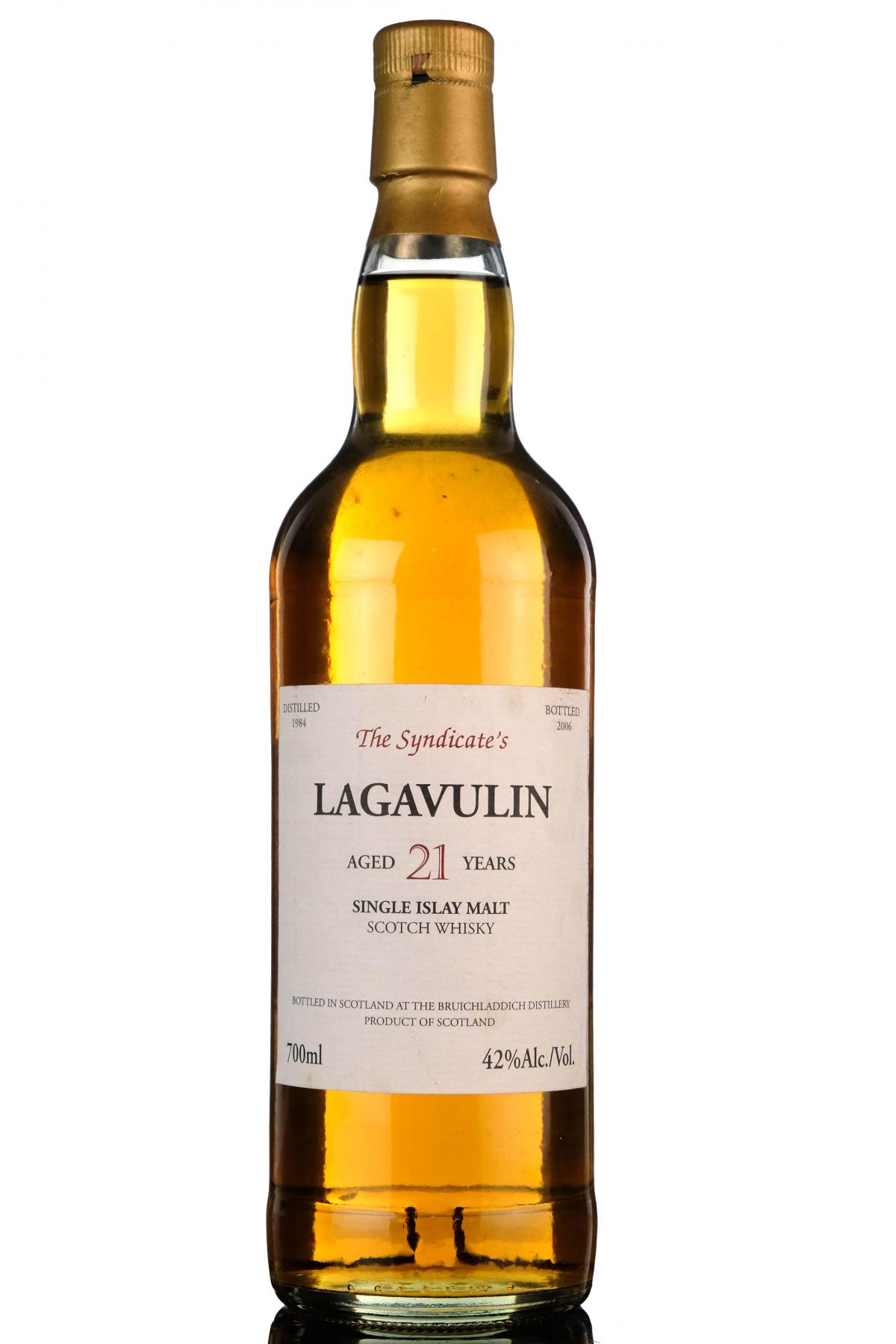 Lagavulin 1984-2006 - 21 Year Old - The Syndicate