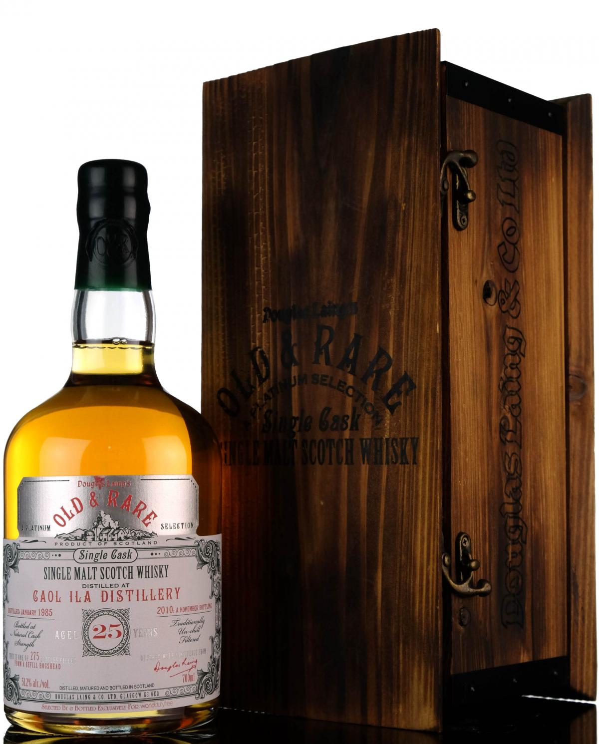 Caol Ila 1985-2010 - 25 Year Old - Douglas Laing - Old & Rare Platinum Selection