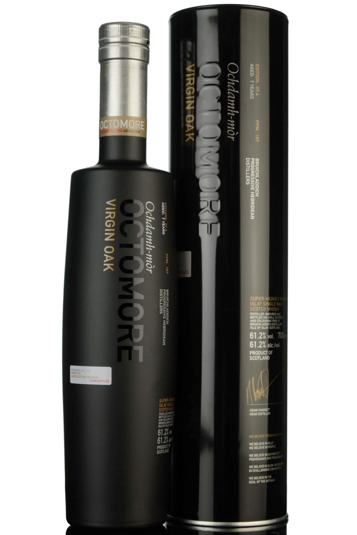 Bruichladdich Octomore Virgin Oak Edition 074