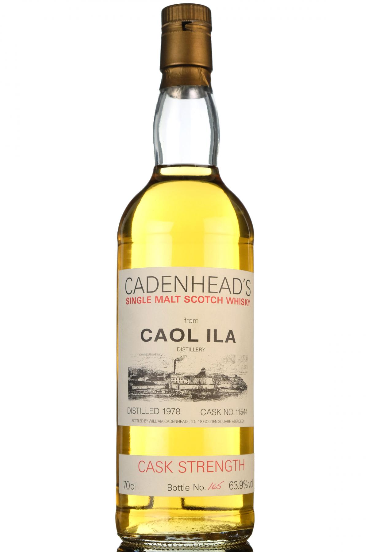 Caol Ila 1978 - Cadenheads Cask Strength 11544