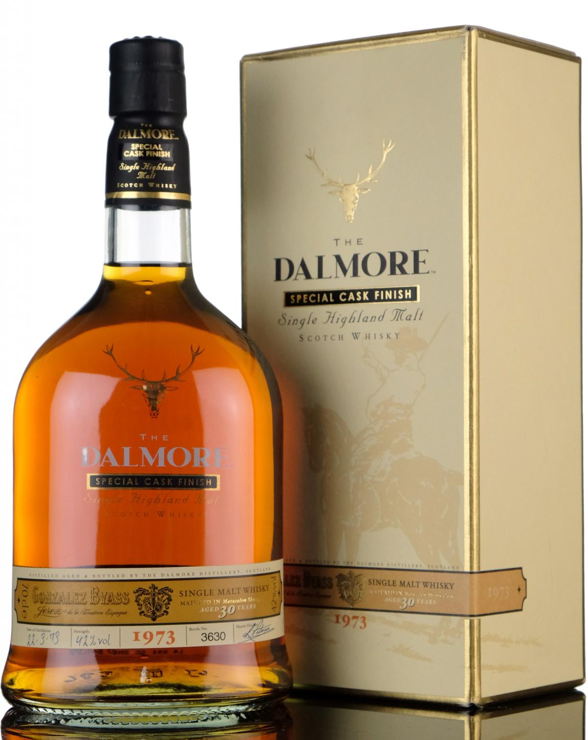 Dalmore 1973 - 30 Year Old - Gonzalez Byass Sherry Casks