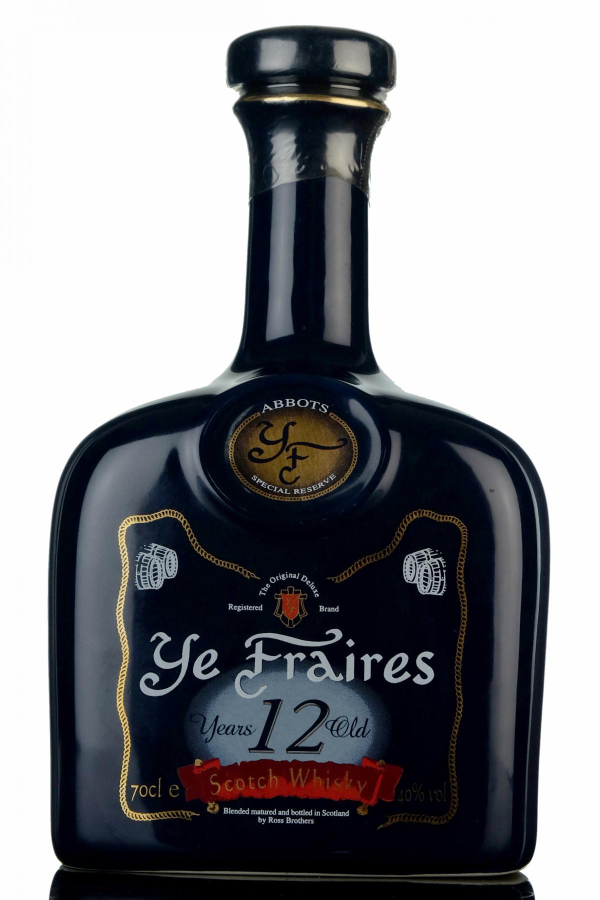 Ye Fraires 12 Year Old Ceramic