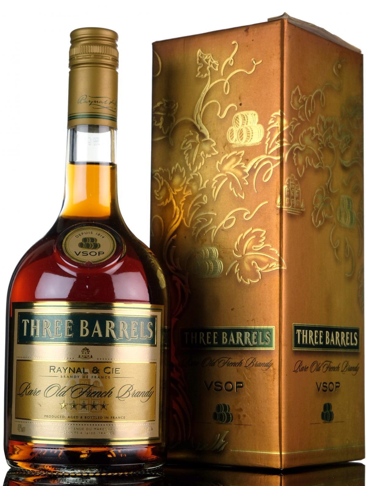 Three Barrels VSOP Brandy