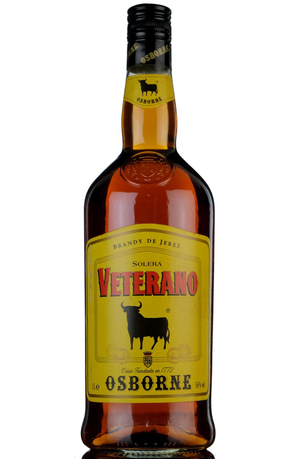 Osborne Veterano Brandy - 1 Litre