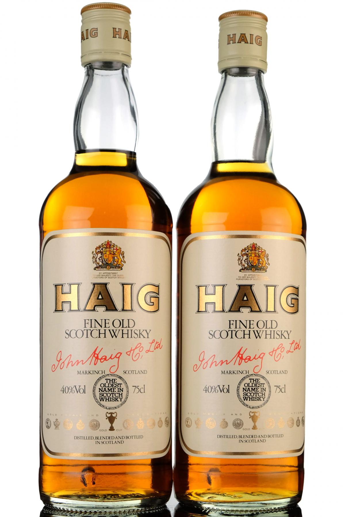2 x Haig - 1980s
