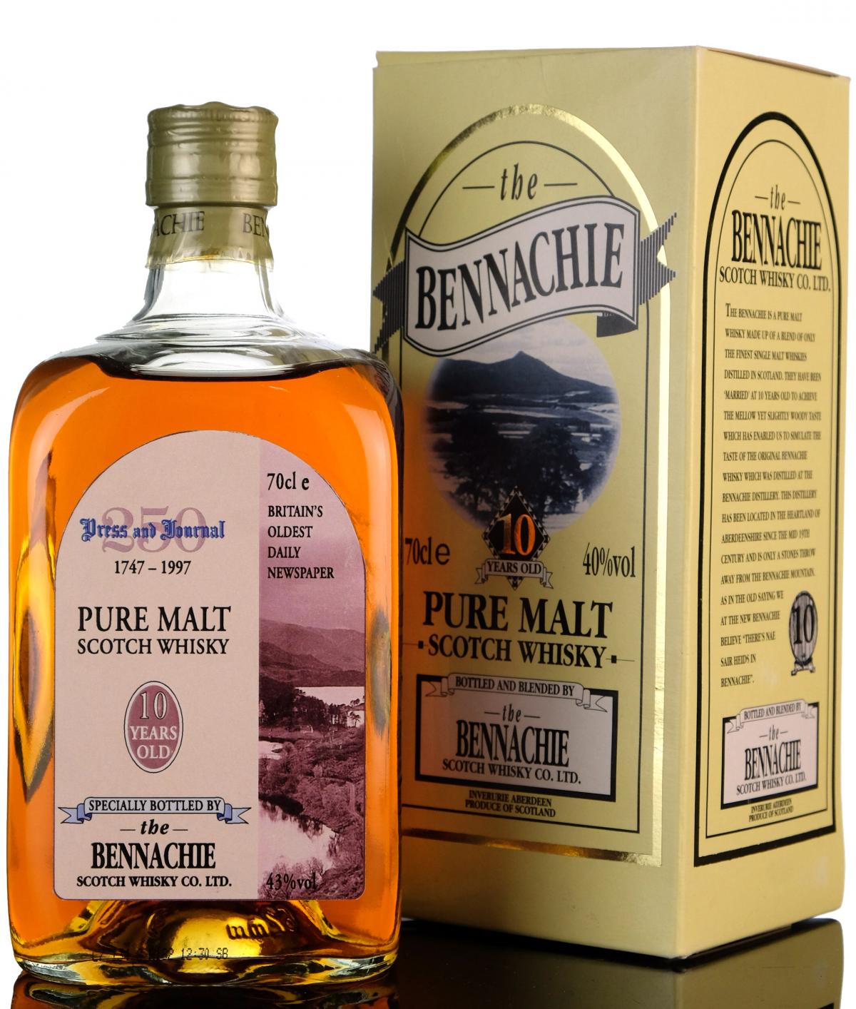Bennachie 10 Year Old - Pure Malt