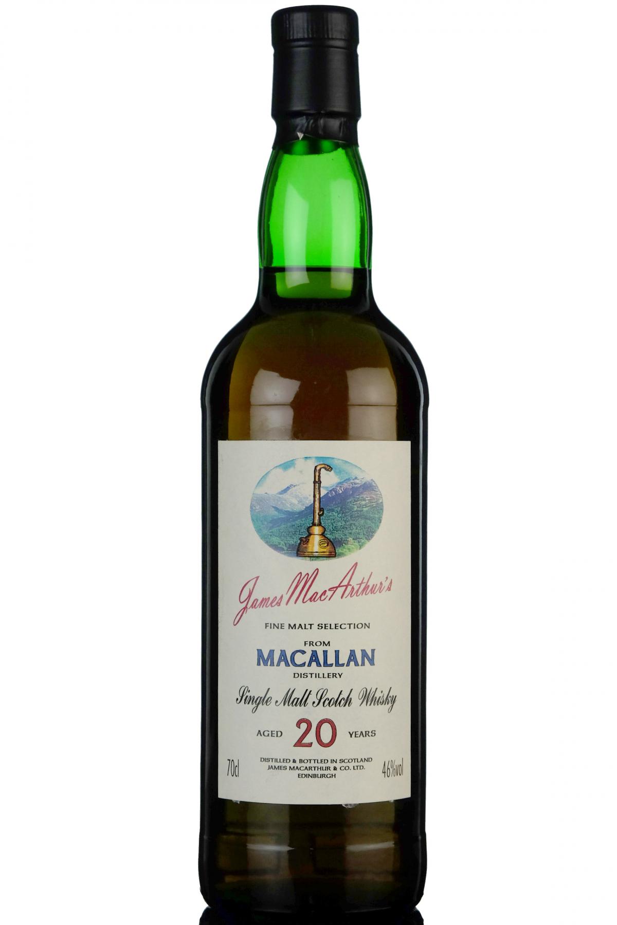 Macallan 20 Year Old - James MacArthur