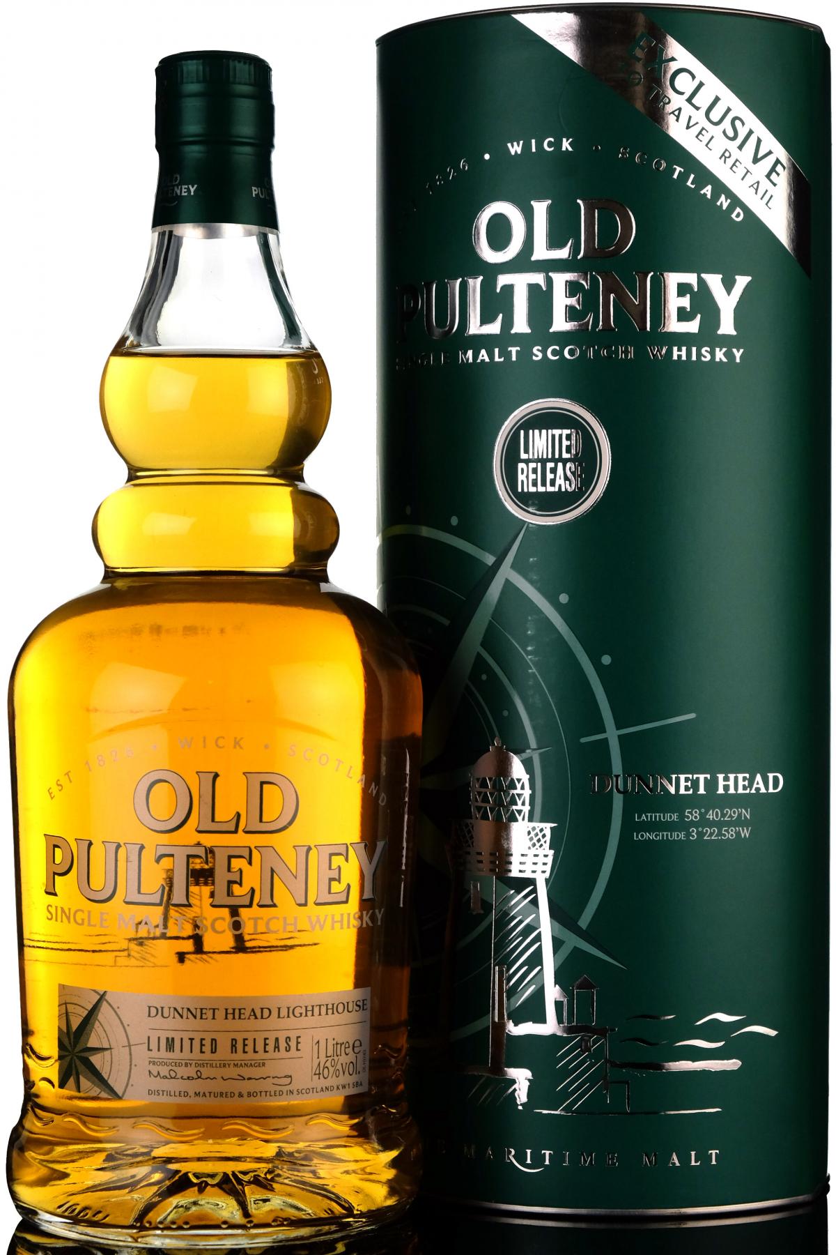 Old Pulteney Dunnet Head Lighthouse - 1 Litre