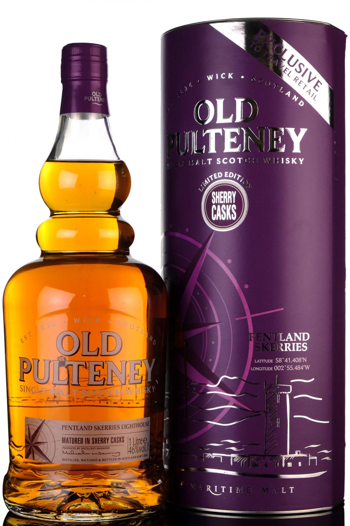 Old Pulteney Pentland Skerries Lighthouse - 1 Litre