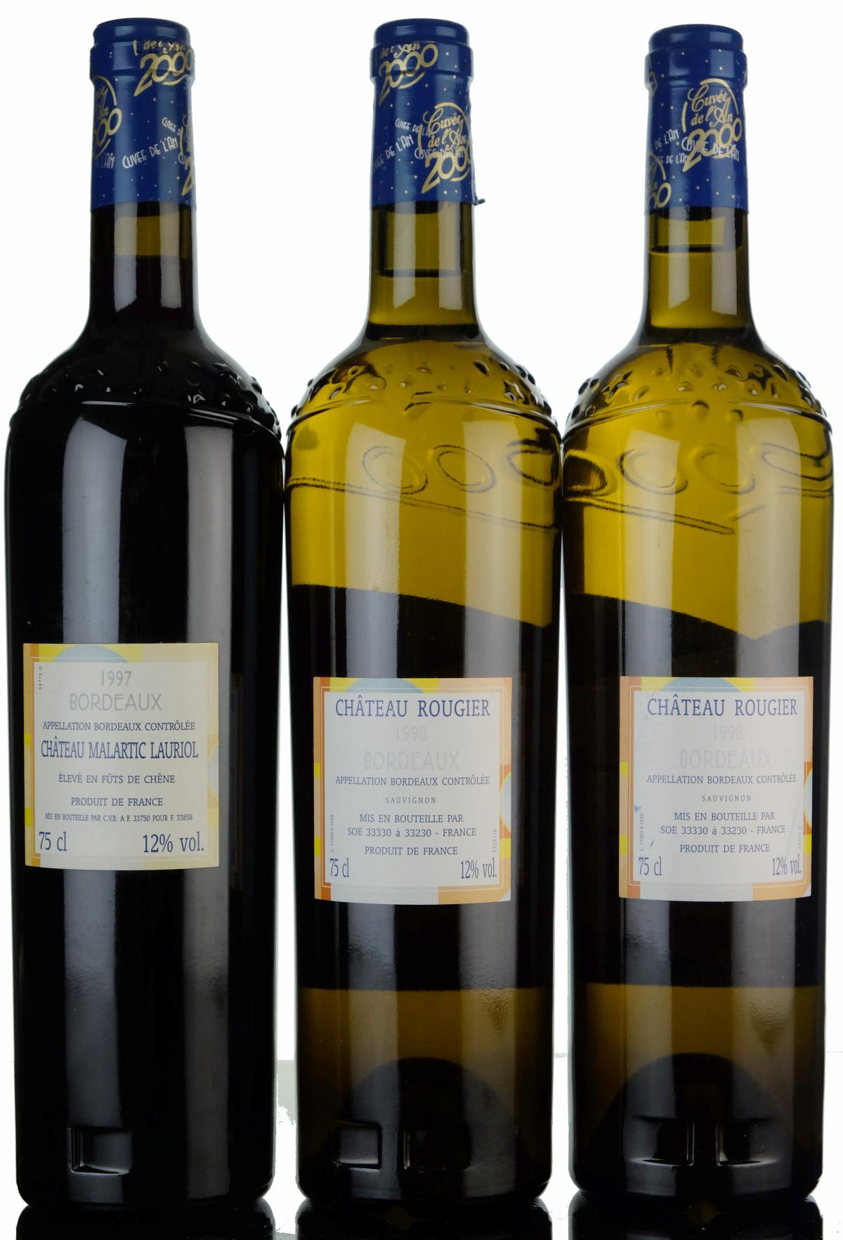 3 x Chateau Rougier  Cuvee De Lan Wine