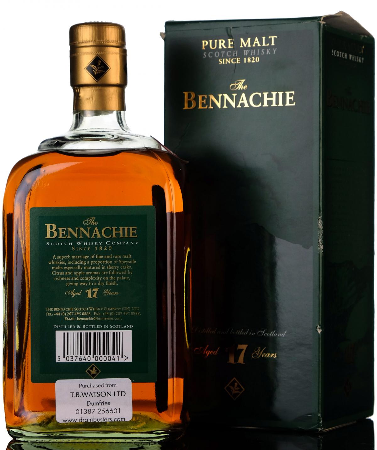 Bennachie 17 Year Old - Pure Malt