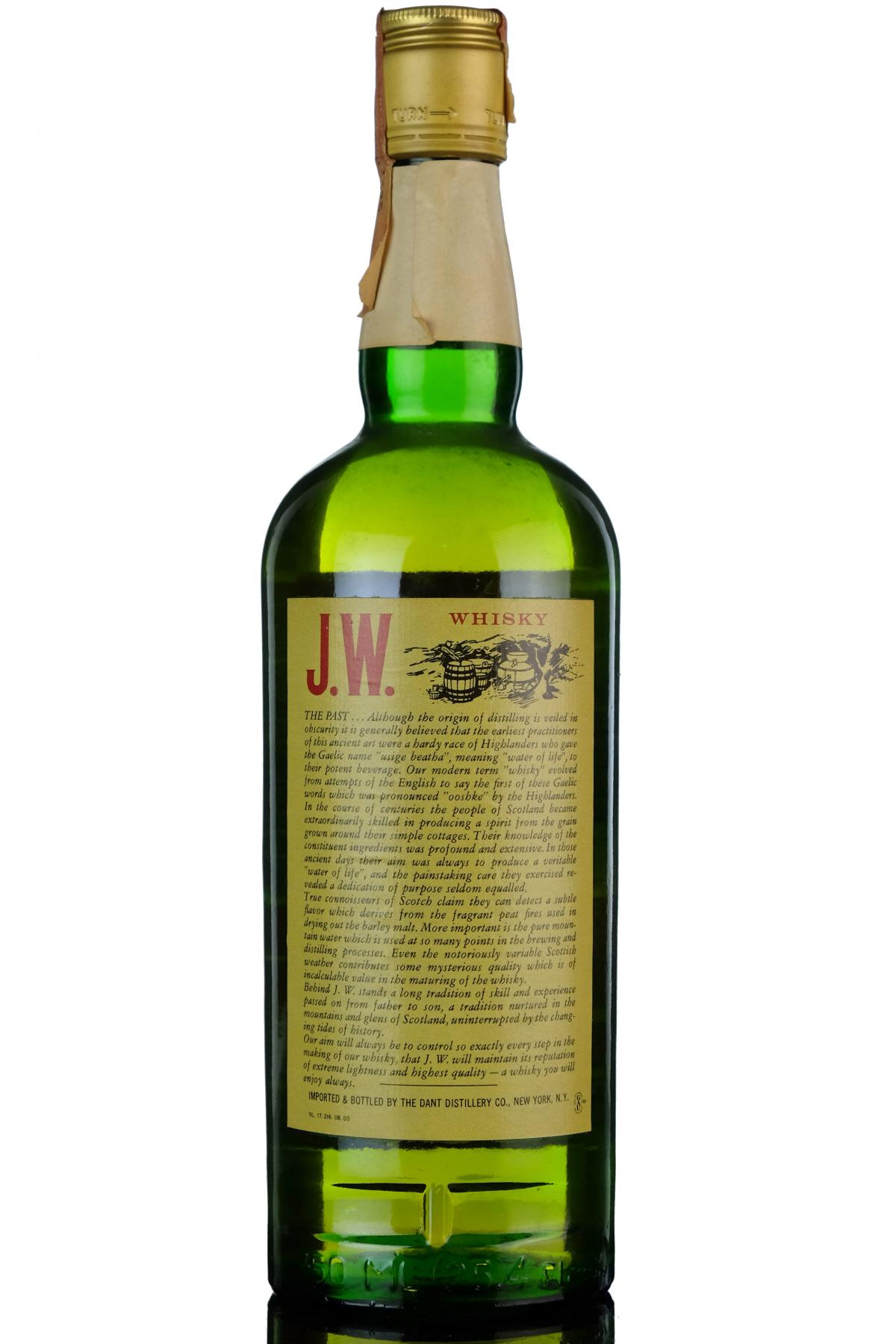Jw Dants 1980s