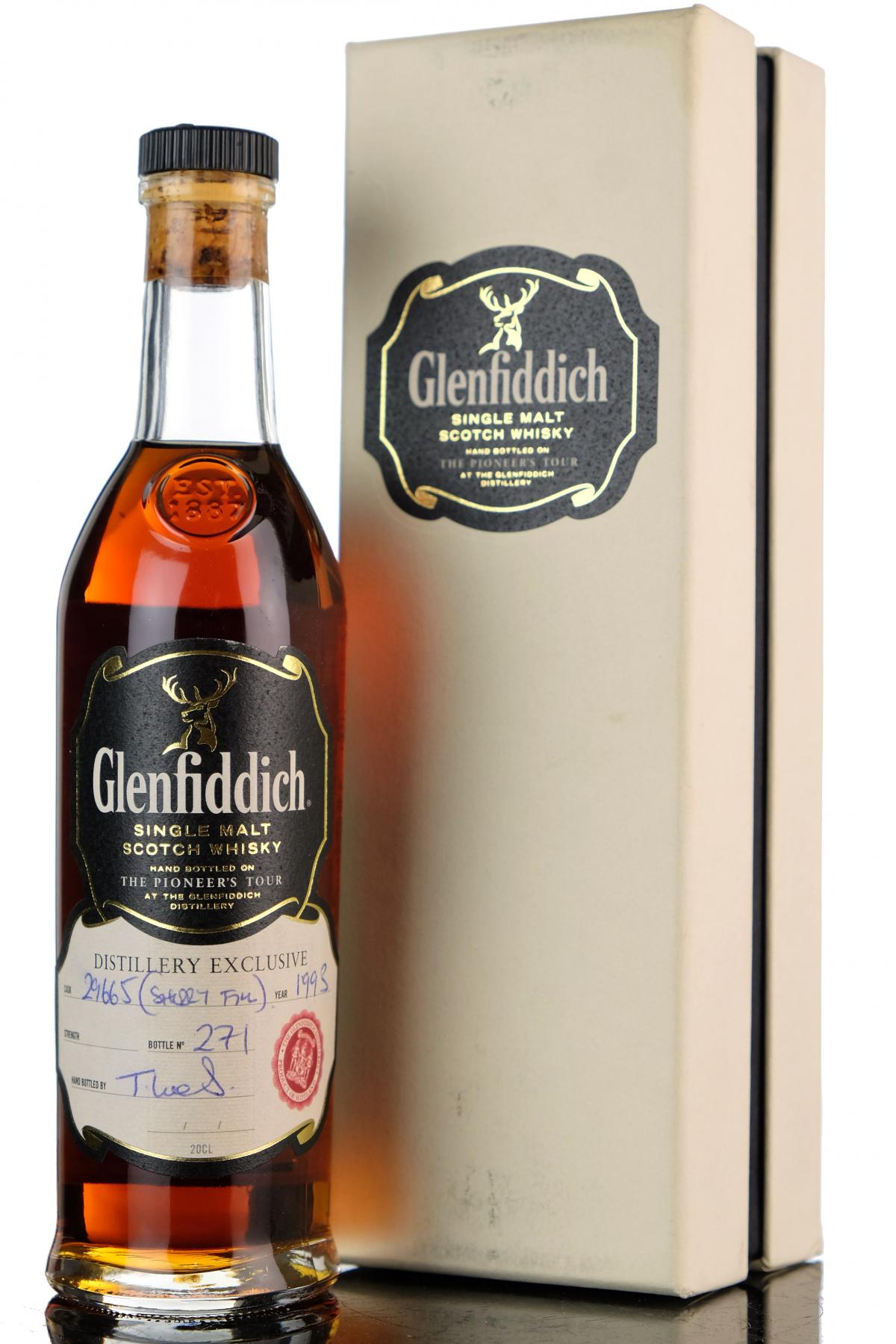 Glenfiddich 1993 Distillery Exclusive Hand Filled Single Cask 29665 20cl