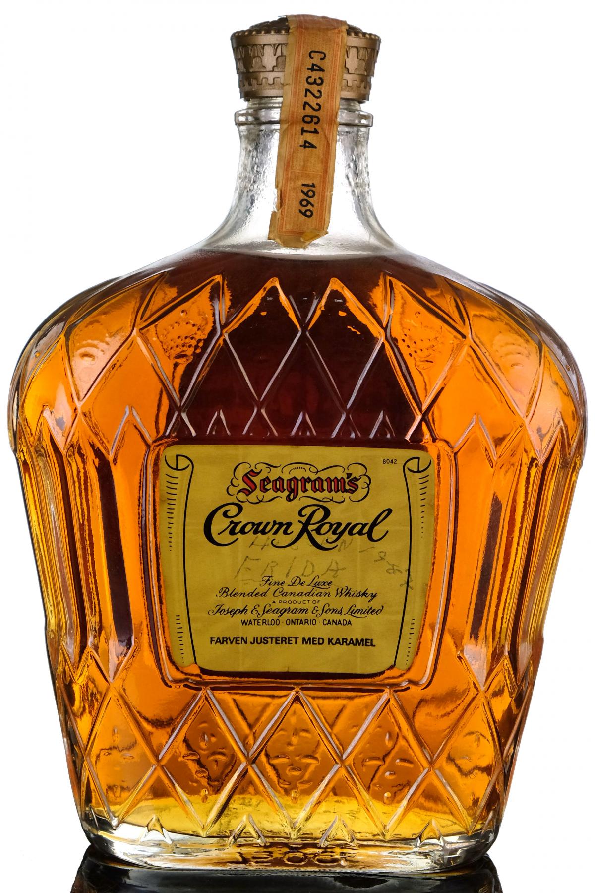 Crown Royal 1969  Canadian Whiskey