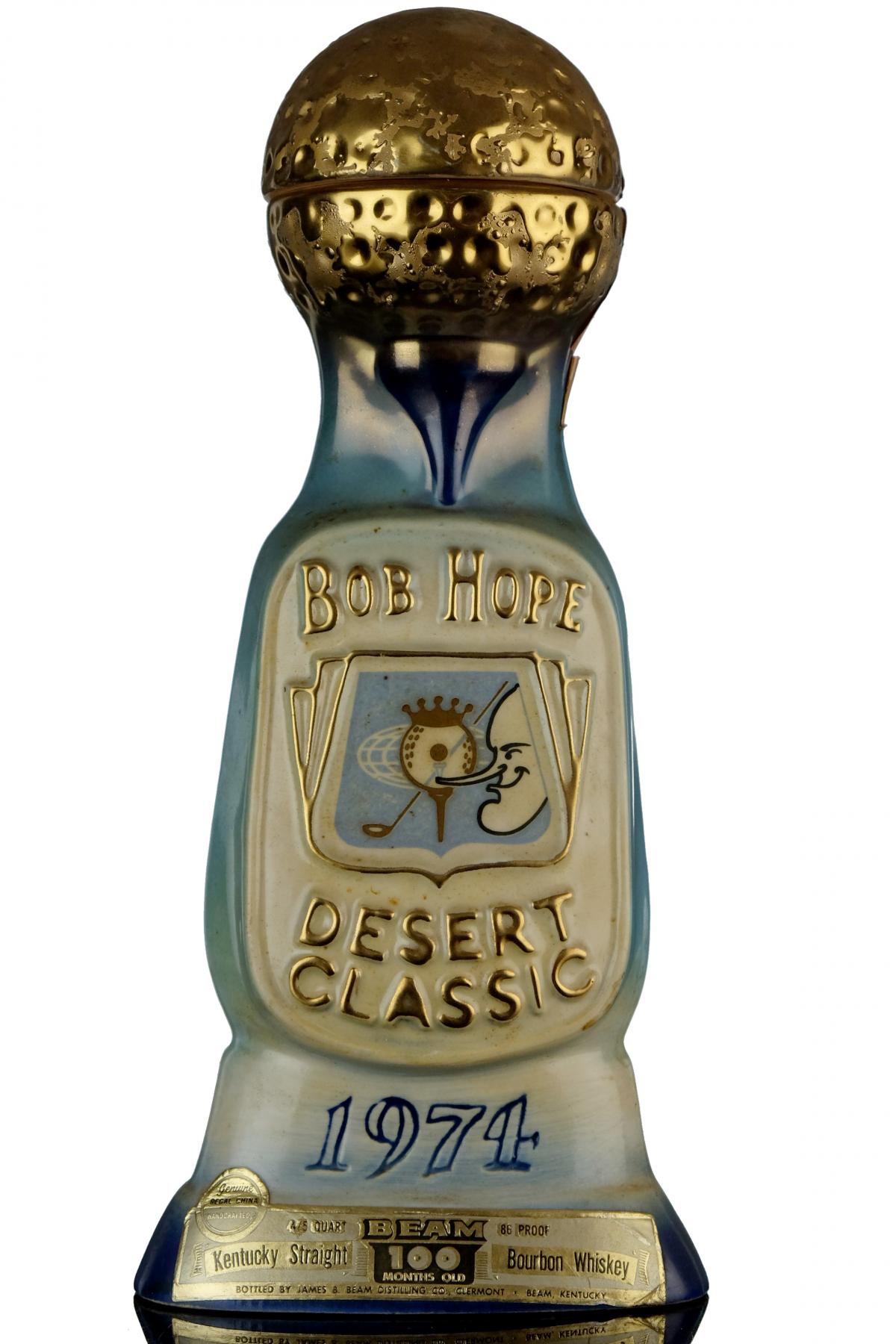 Jim Beam Bob Hope Desert Classic Kentucky Straight Bourbon Whiskey