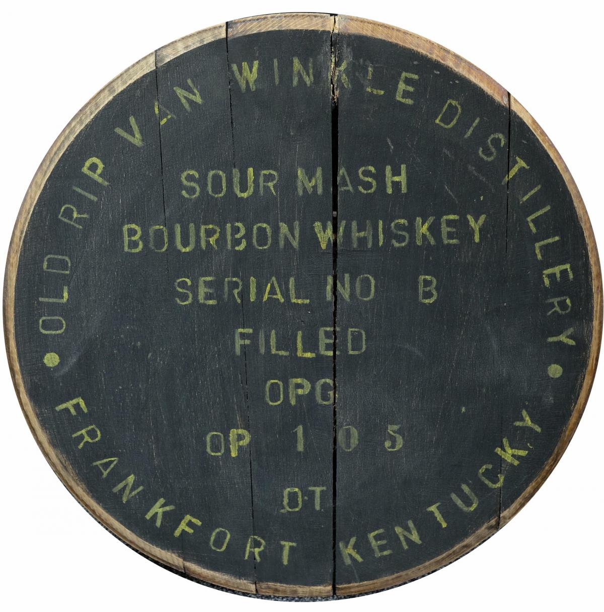Old Rip Van Winkle Cask End